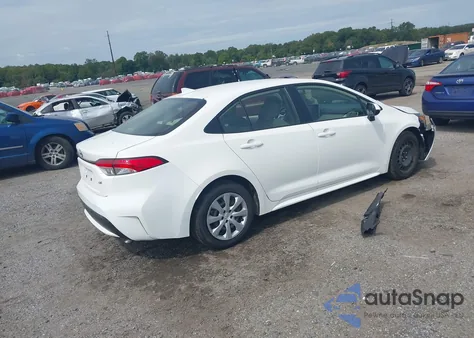 2021 Toyota Corolla Le from USA, damaged, VIN JTDEPMAE4MJ143987